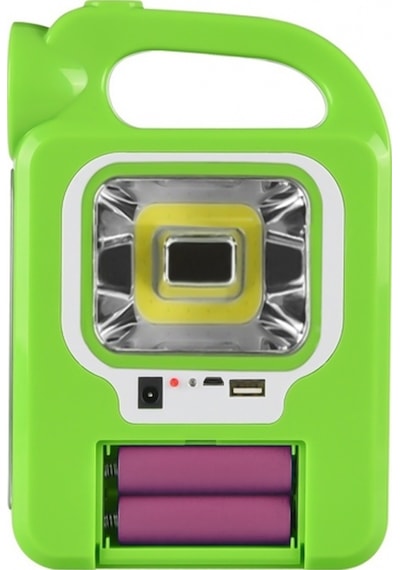POWERMASTER HB-6399B SOLAR ÇALIŞMA LAMBASI (2 PARÇA AMPULÜ UNUTMA Yeşil