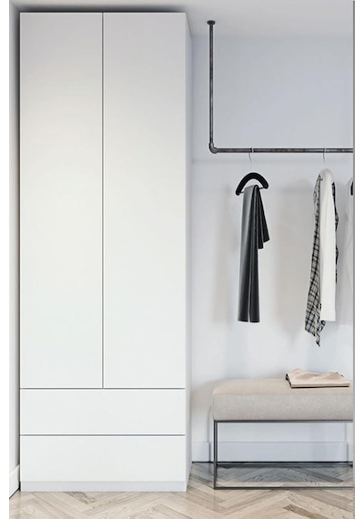 Mat Beyaz Yapışkanlı Folyo 100 Cm X 1 Mt
