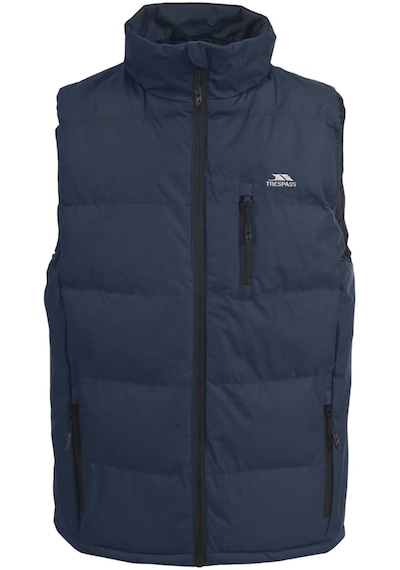 Trespass Clasp - Padded Gilet Erkek Mavi Yelek Na1 Lacivert