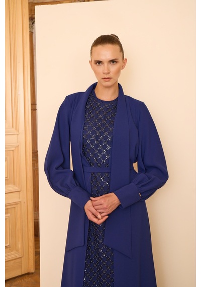 Senna Dorota Dress Lacivert Lacivert