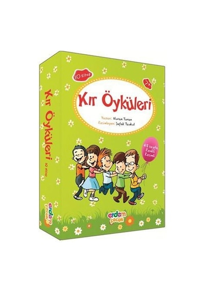 Kır Öyküleri-10 Kitap Set - Nuran Turan - Erdem Çocuk