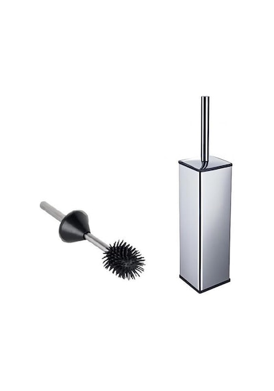 Maxıflow Klozet Fırça Akıllı Kapak Kare krom