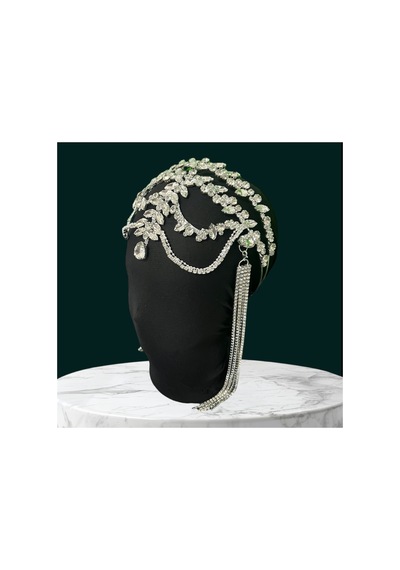 Bant Alınlık Gelin,kına,nişan,söz,after,bride,party Taç Gümüş - 729058943 Gümüş