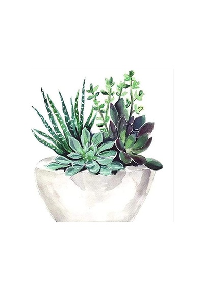 Taş Vazo Çerçeveli 70x90 Sayılarla Boyama Hobi Seti