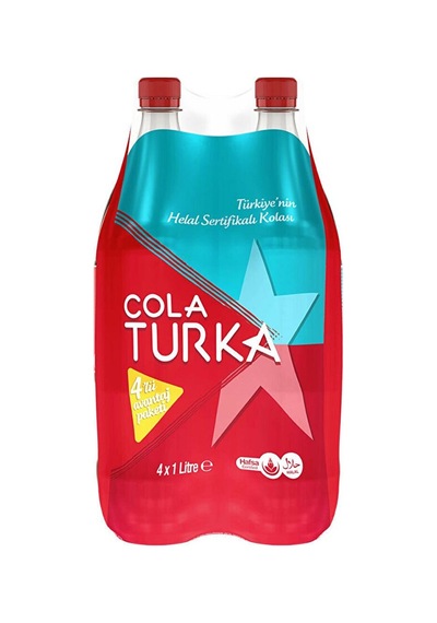 Cola Turka 1 Lt 4 Adet