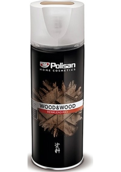Polisan W&W Ahşap Renklendirici Yeşil Sprey Boya 400 ML