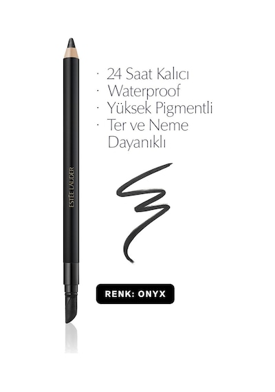 Estee Lauder Double Wear 24H Waterproof Gel Eye Pencil Onyx Siyah