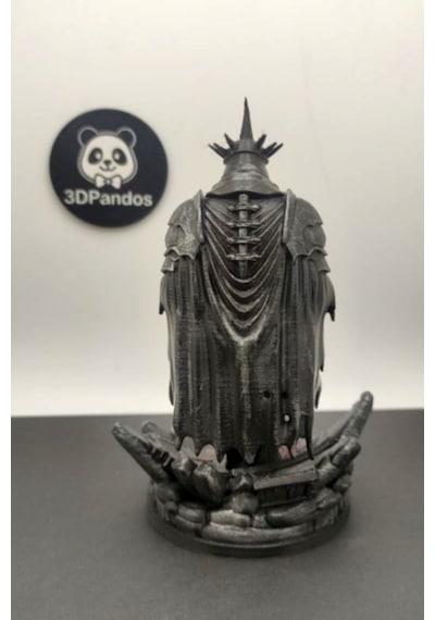 Witch King Figür Ve Barad-dûr Madalyon Seti Yüzüklerin Efendisi Angmar Nazgul Lotr Figür/büst 15 Cm