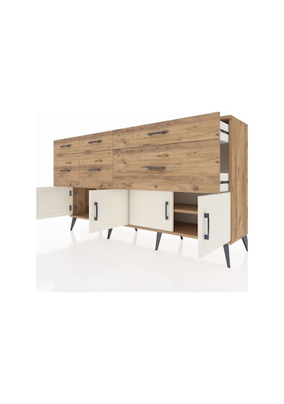 Hyperion Konsol Tek Raflı 6 Çekmeceli 4 Kapaklı 176x44x99 Çam-ayt Çam-aytaşı/çam Hyperion Konsol Tek Raflı 6 Çekmeceli 4 Kapaklı 176x44x99 Çam-ayt Çam-aytaşı/çam