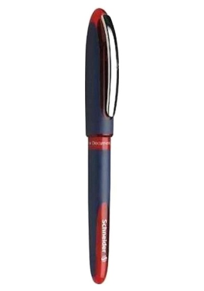 Schneider Roller Kalem One Sıgn Konik Uçlu 1.0 Mm Kırmızı 10 Lu Paket