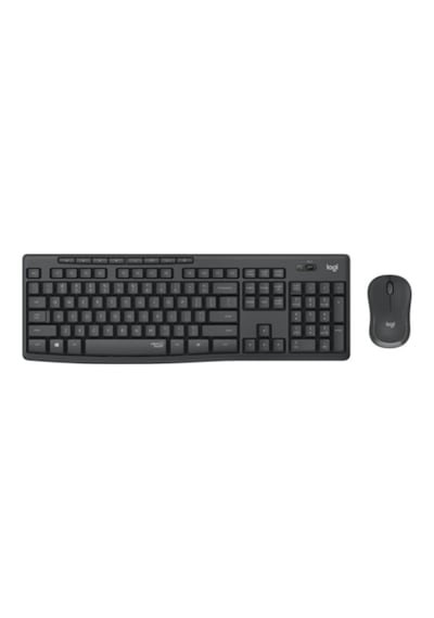 Logıtech Mk295 Q Tr Sessiz Kablosuz Klavye Mouse Set Siyah 920-00