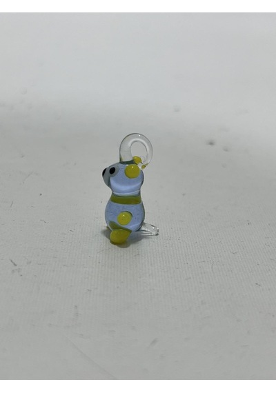 El Yapımı Mini Murano Cam Ayı Biblo A157-04