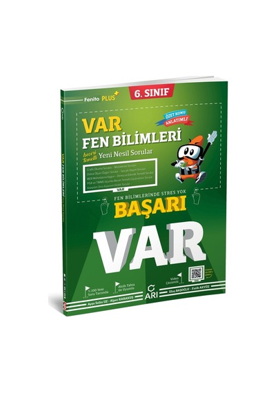 Arı Yayıncılık 6.sınıf Var Fen Soru Bankası
