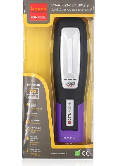 Ceta Form Uv Şarjlı Led Kaçak Arama Lambası R10-mıdı/uv