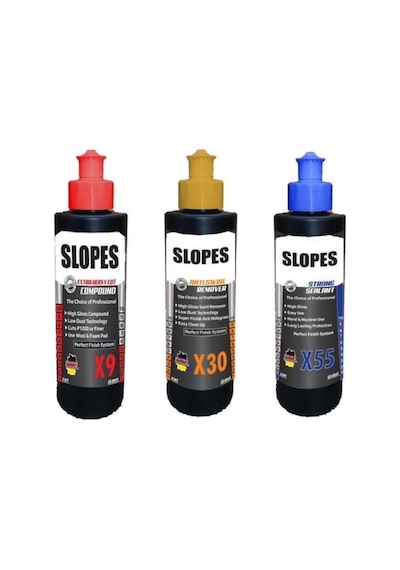 Slopes X9 Extra Kalın X30 Hare ve X55 Boya Koruma Seti 250 ml