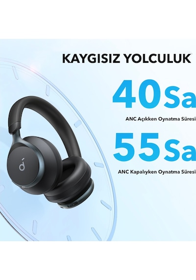 Anker Soundcore Space One Bluetooth 5.3 Kulak Üstü Kulaklık