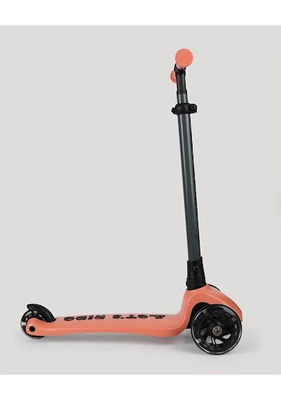Let's Be Child Let's Ride Two Işıklı Katlanabilir 3 Tekerlekli Scooter Somon