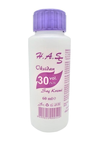 H.A.S Oksidan Peroksit 30 Volüm %9 60 Ml X 6 (476726825)