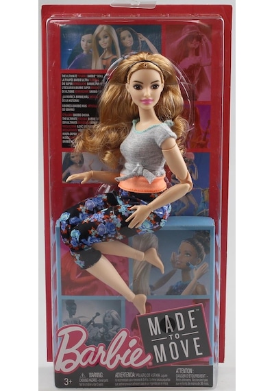 Barbie Sonsuz Hareket Bebekleri Bukle Saçlar Ftg80