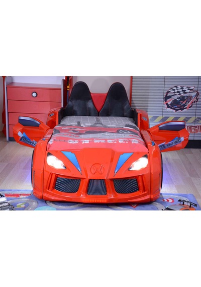 Setaymobilya Arabalı Yatak , Audi V7 Full Led+ Full Kapıları Açılan + Koltuklu