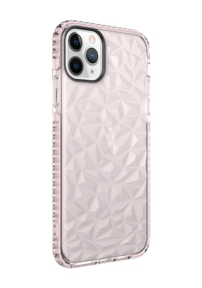 Apple Uyumlu iPhone 11 Pro Kılıf Zore Buzz Köşeleri Airbagli Prizmatik Tasarım