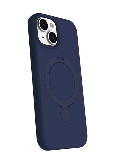 Newface - 269 - Apple iPhone Uyumlu 14 Regal Magsafe Standlı Kapak - Flzdgnkr - - Lacivert Diğer
