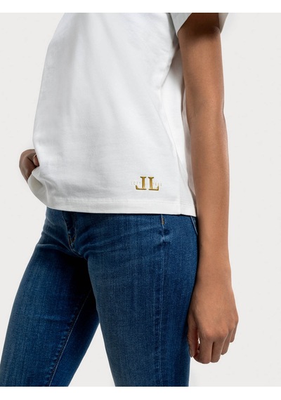 Loft Regular Fit Beyaz Kadın T-shirt Lf2036285 Beyaz