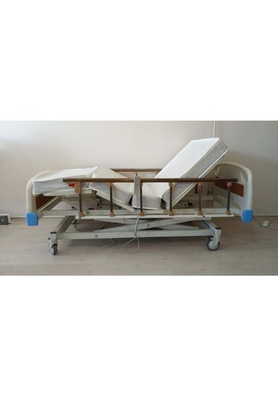 3 Motorlu Abs Tabanca Hasta Karyolası + 4 Parçalı Yatak
