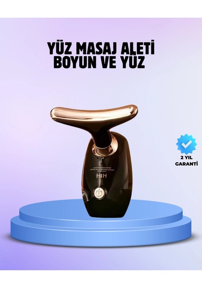 Mey İthalat Yüz Masaj Aleti Boyun Ve Yüz Ems Güzellik Cihazı Cilt Sıkılaştırma Cilt Gençleştirme Cihazı Çok Renkli