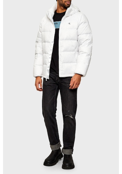 Calvin Klein Erkek Mont Lv04rc518g Yaf Beyaz Beyaz