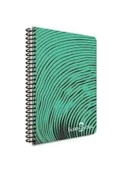 Faber Castell Defter Waves Pp Kapak Spiralli 140 Yaprak Kareli 5075000440000