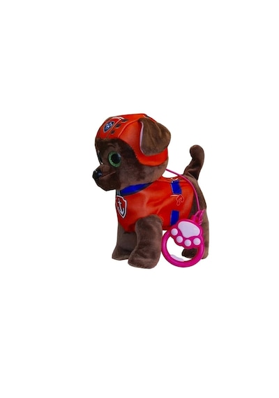 Paw Patrol Köpek Yürüyen, Havlayan Müzikli Tasmalı Kumandalı Peluş Oyuncak Paw Patrol Peluş Köpek, Paw Petrol Oyuncak Turuncu