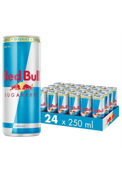 Red Bull Enerji İçeceği Şekersiz 250 Ml X 24 Adet