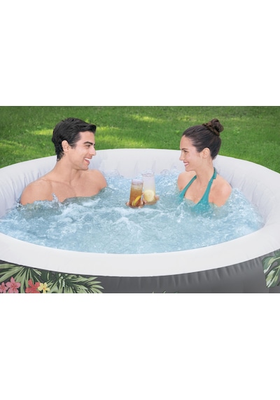 Lay-z-spa 60061 Aruba Signature Airjet Şişme Spa Havuzu, 2-3 Kişilik Gri