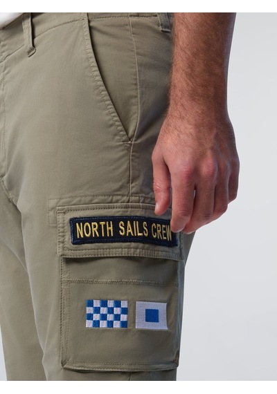 North Sails Crew Regular Fit Erkek Kargo Şort-33383 Haki