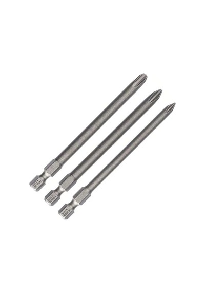 Ekstra Sert Tornavida Ucu Seti, 3 Parça Ve 89 Mm Uzunlukta