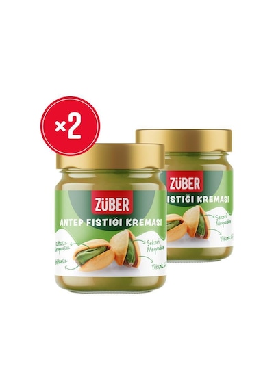 Züber Antep Fıstığı Kreması 200 Gr X 2 Adet