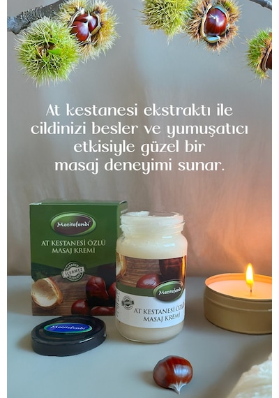 Mecitefendi At Kestanesi Özlü Vücut Masaj Kremi 90 ML