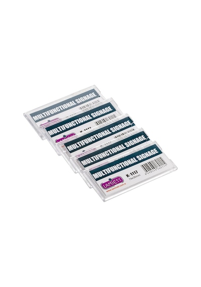 Lamiess K-1117 70x30 MM Pleksi Afiş Koruma Kabı 100'lü