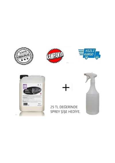 Auto Glym Fabrıc Bakteri Öldürücü ve Koku  5 Lt