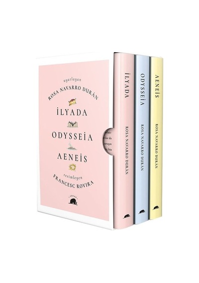 Çocuklar için Destanlar Seti-3 Kitap Takım - Homeros -  VergiliusKitap