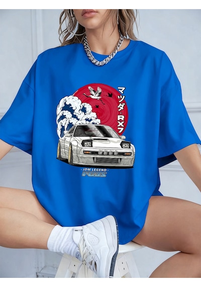 Noıssey Urban Pop Graphic Kadın Tişört Koleksiyonukod 5597 Saks