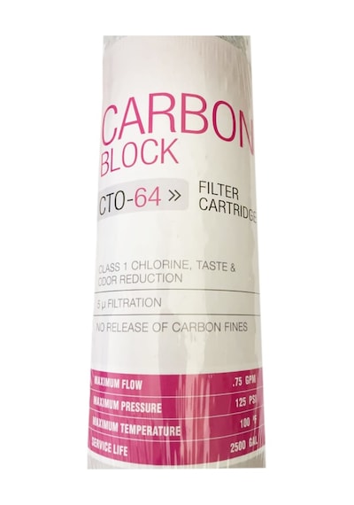 Su Arıtma Cihazı Blok Aktif Karbon Filtre 20 Inch 456215582