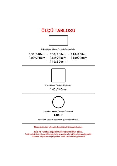 Elyaf Astarlı Silinebilir Muşamba Masa Örtüsü – Pötikare - 107-3