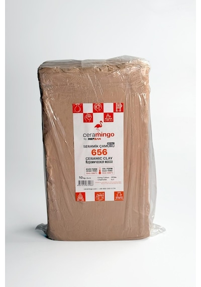 656 Seramik Çamuru Vakumlu 1050 C - 10 Kg