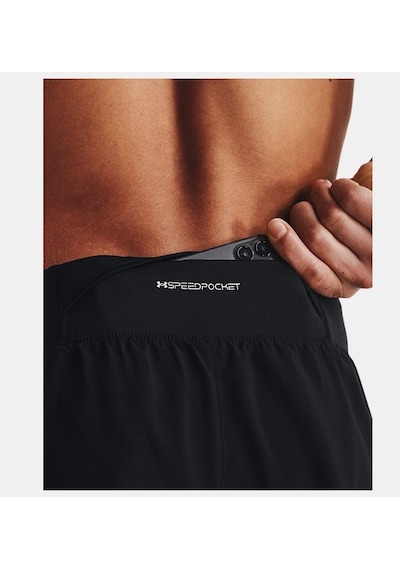Under Armour Erkek UA Launch Elite 2’si 1 Arada 7” Şort 1376831-001 Siyah