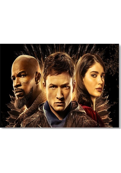Cakasepetim Robin Hood Jamie Fox Eve Hewson Taron Egerton Ahşap Mdf Tablo