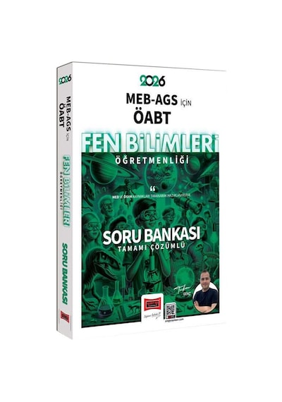Yargı 2026 Meb Ags Öabt Fen Bilimleri Öğretmenliği Tamamı Çözümlü Soru Bankası