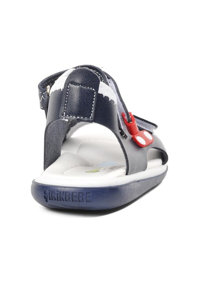 Ayakmod 22y05 Lacivert-kırmızı-beyaz Comfort Erkek Çocuk Sandalet 001
