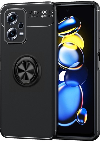 Xiaomi Redmi Note 12 5g Kılıf Zore Ravel Silikon Kapak Siyah